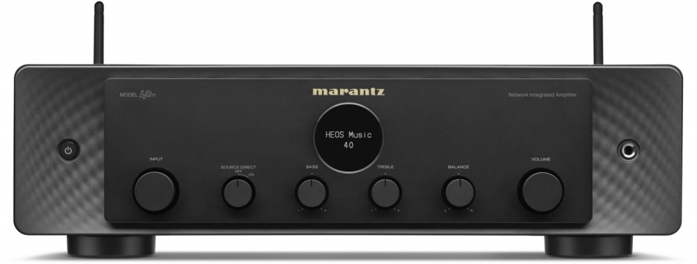 Bild 1 von Marantz Model 40N. HighEnd-Streaming-Vollverstärker im genialen Industriedesign. Mit HDMI-ARC!  / (Farbe) Alu silbergold