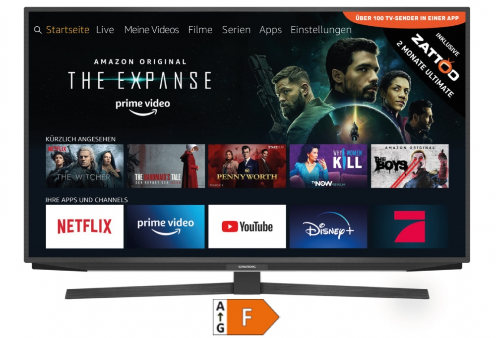 Bild 1 von GRUNDIG  50 Hbg. Fire TV-Edition. 126 cm 4K/HDR.  Alexa. Magic Fid. Sound!  Auslauftyp. Restposten!