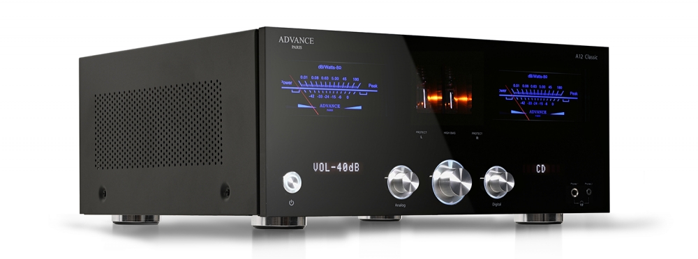 Bild 1 von ADVANCE PARIS A-12 Classic. 2 x 280 Watt  High-End-Verstärker mit Röhren-Vorstufe! Mit HDMI-Arc!