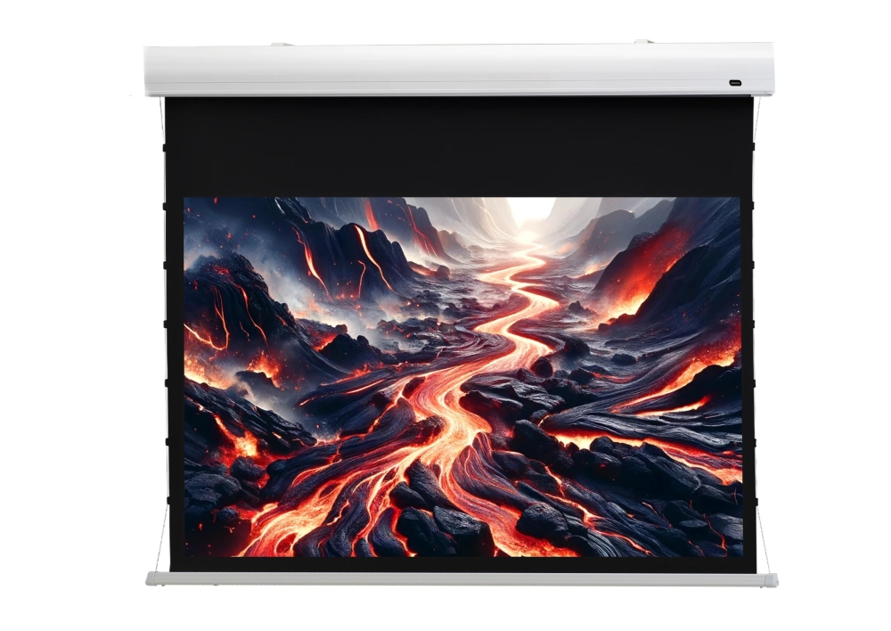 Bild 1 von celexon Leinwand Home Cinema Tension. Optimale Planlage durch Seilzug. Diverse Größen in 16:9