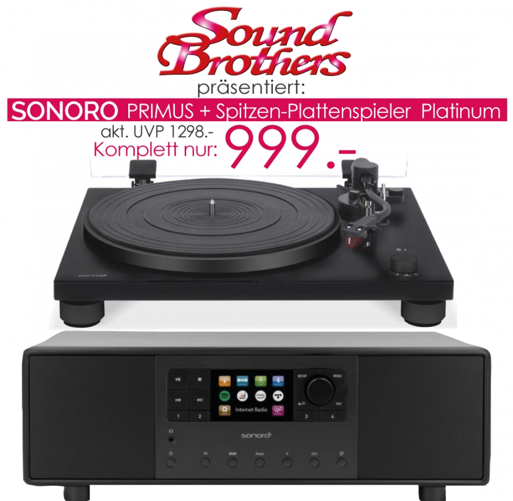 Bild 1 von SONORO Digital/Analoges Traum-Set zum Super-Komplettpreis  / (Farbe) Mattschwarz