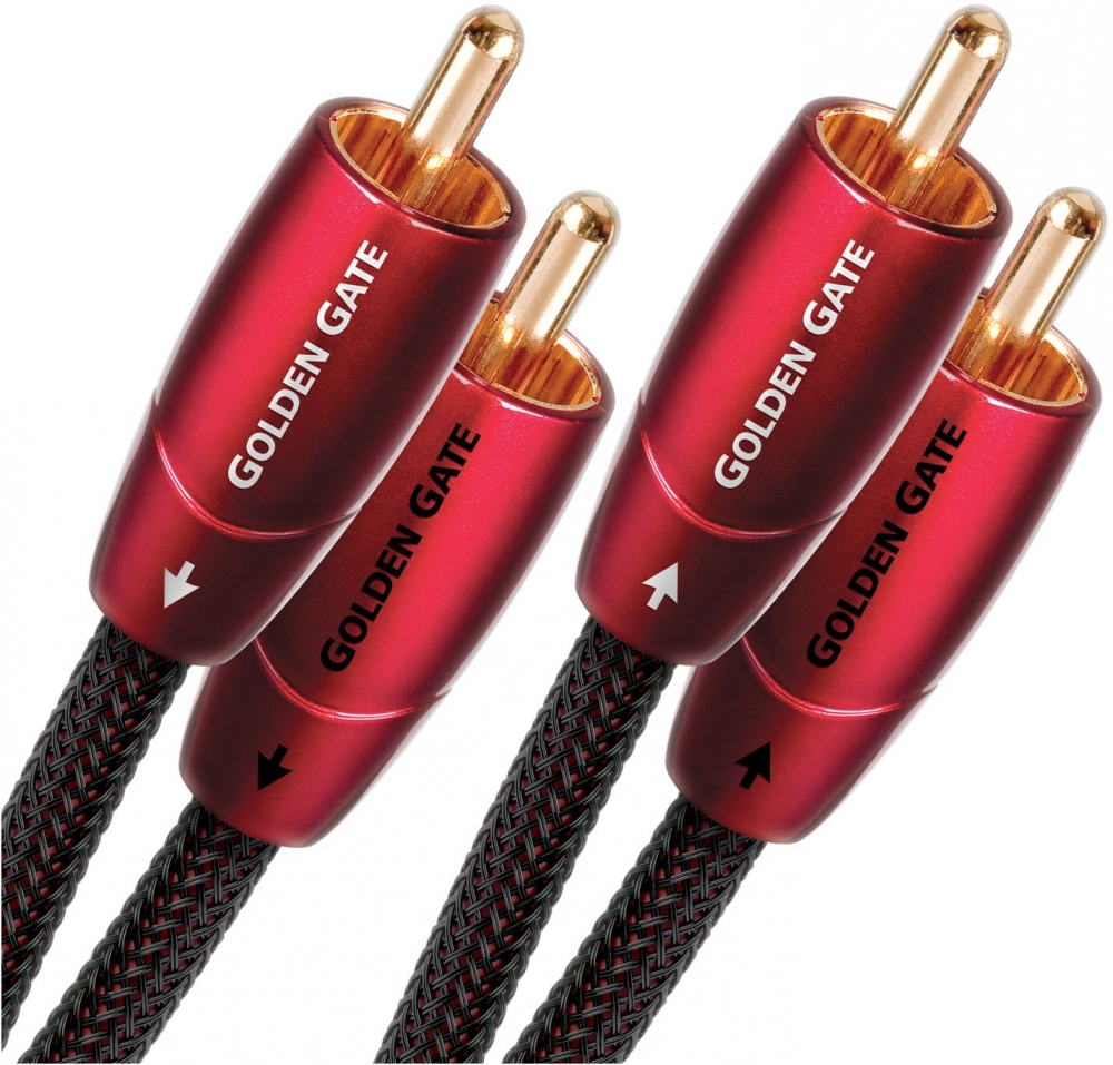 Bild 1 von Audioquest Golden Gate. RCA-Cinchkabel der Spitzenklasse. Bis 20 Meter!  / (Länge) 3 Meter