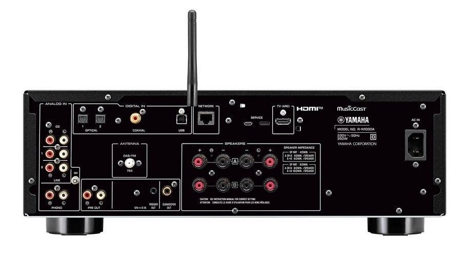 Bild 1 von YAMAHA R-N 1000. Super Streaming-Stereo-Verstärker. 2 x 140/290 W. HDMI! SUPER-DEALZ!