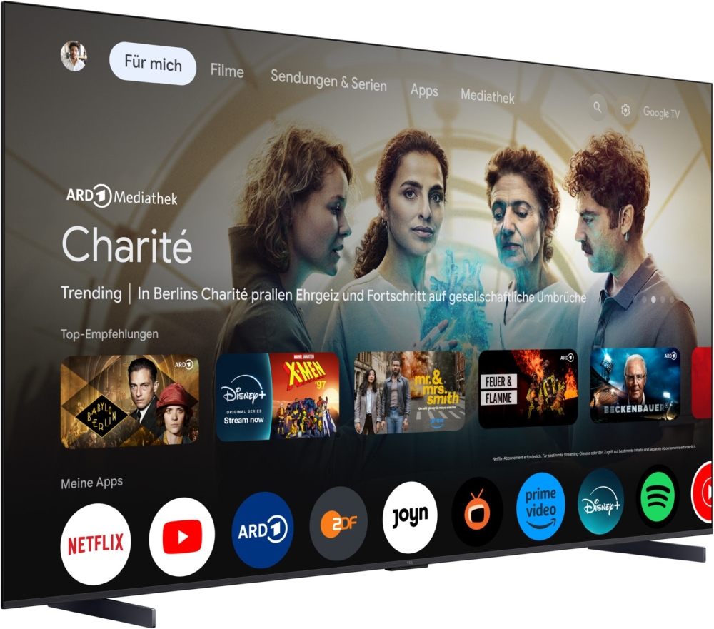 Bild 1 von TCL 98P89K. 248 cm QLED-TV. 144 Hz. AiPQ-Prozessor. Super Start-Preis!!