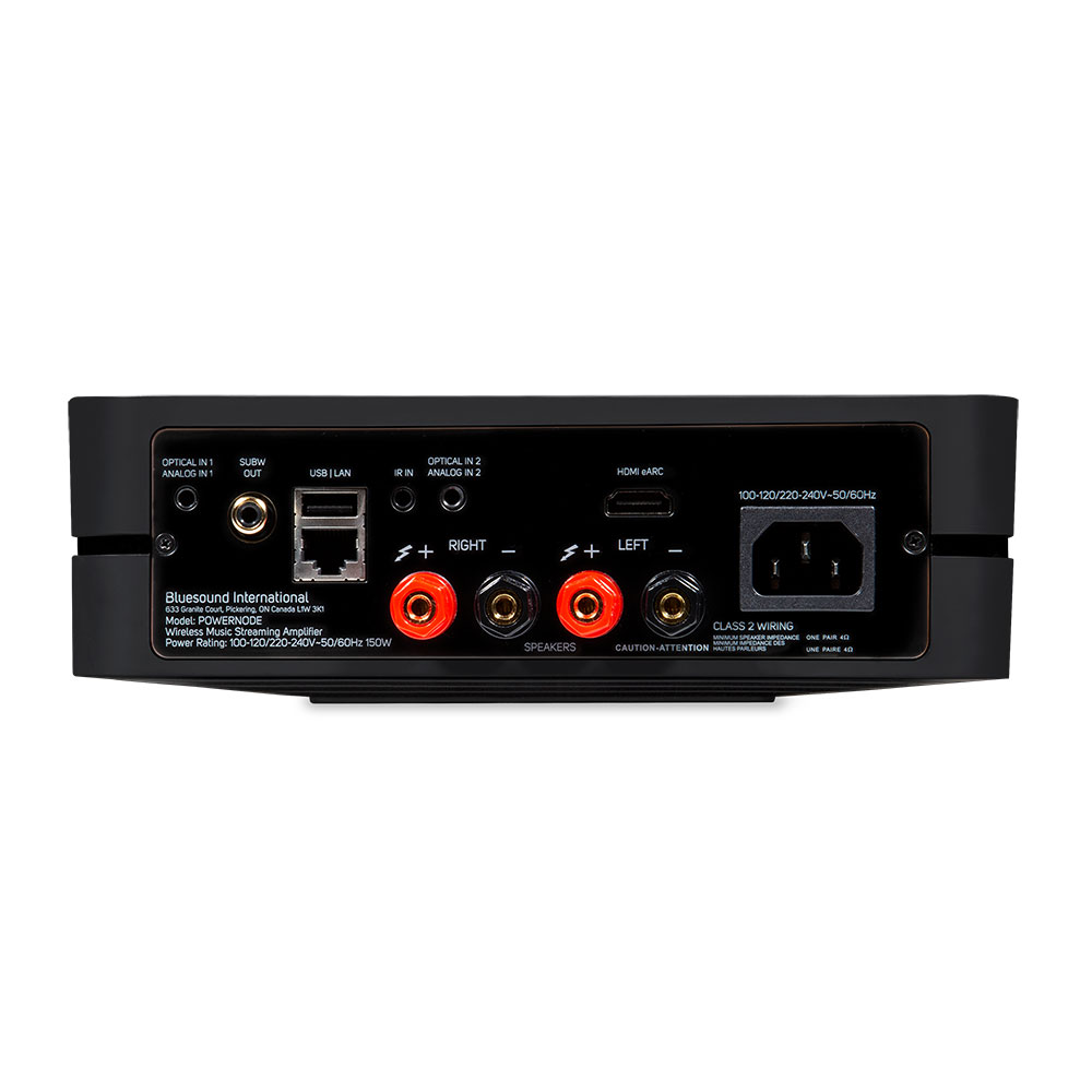 Bild 1 von Bluesound Powernode 2021. Brandneuer Stereo-Verstärker + Musikstreamer der Spitzenklasse   / (Farbe) weiß