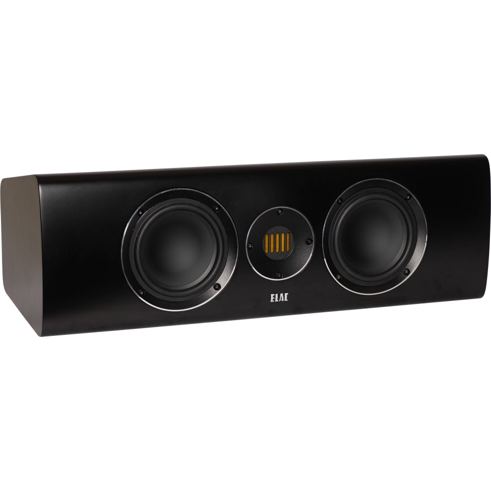 Bild 1 von ELAC CARINA CC 241.4  CENTER-LAUTSPRECHER mit JET Bändchen-Hochtöner!  / () Schwarz Lack Seidenmatt