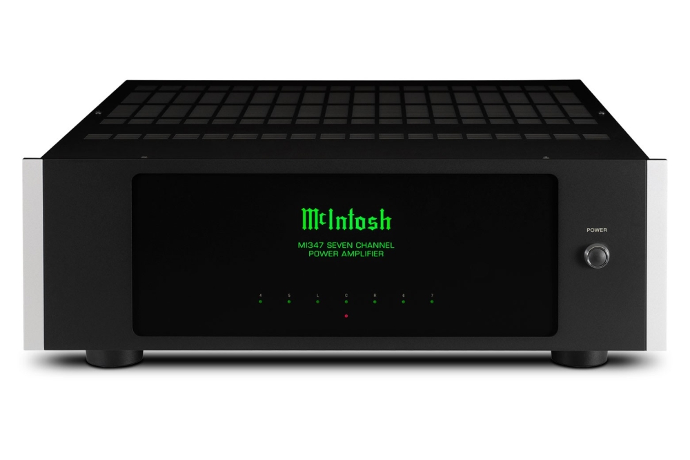 Bild 1 von Mc Intosh Mi-347.  Digitale HighEnd-AV-Endstufe. 3 x 300 W/4 und 4 x 200 W/4 Ohm.
