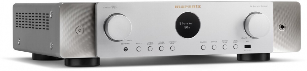Bild 1 von MARANTZ Cinema 70S. Flacher 7.2 AV-Receiver d. Spitzenklasse. Edles Industrie-Design! X-MAS DEALZ!