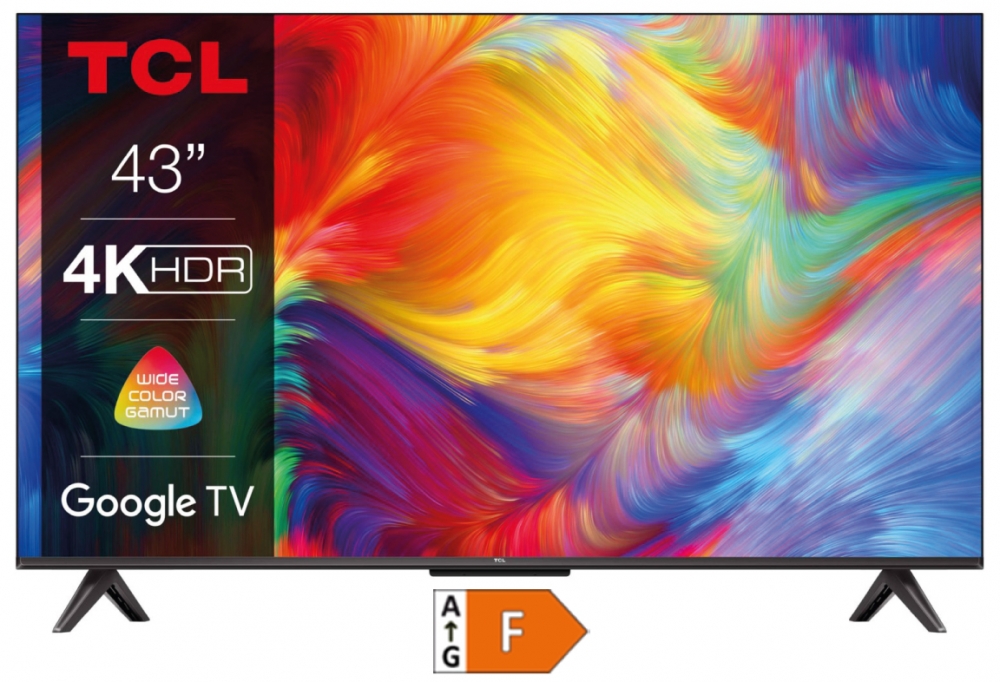 Bild 1 von TCL 43P735. 109 cm 4K-TV mit Triple-Tuner, WLAN und Internet-Smart. STARTER DEALZ!