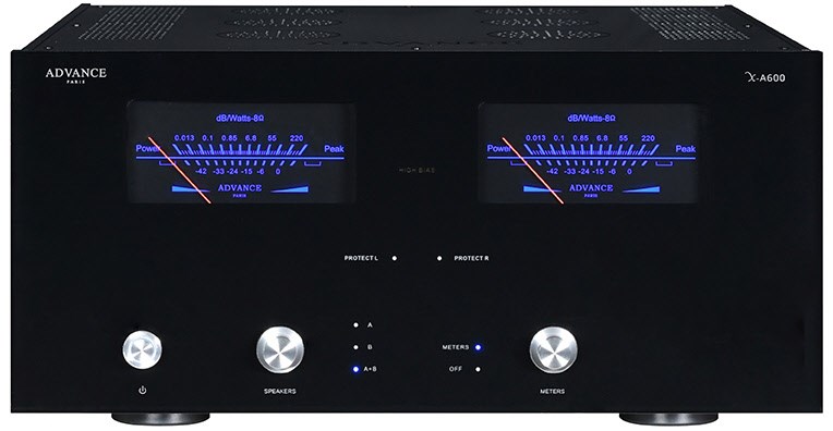 Bild 1 von ADVANCE PARIS X-A 600. Stereo-Endstufe d. Spitzenklasse. 2 x 300 Watt. 25 Kg schwer!