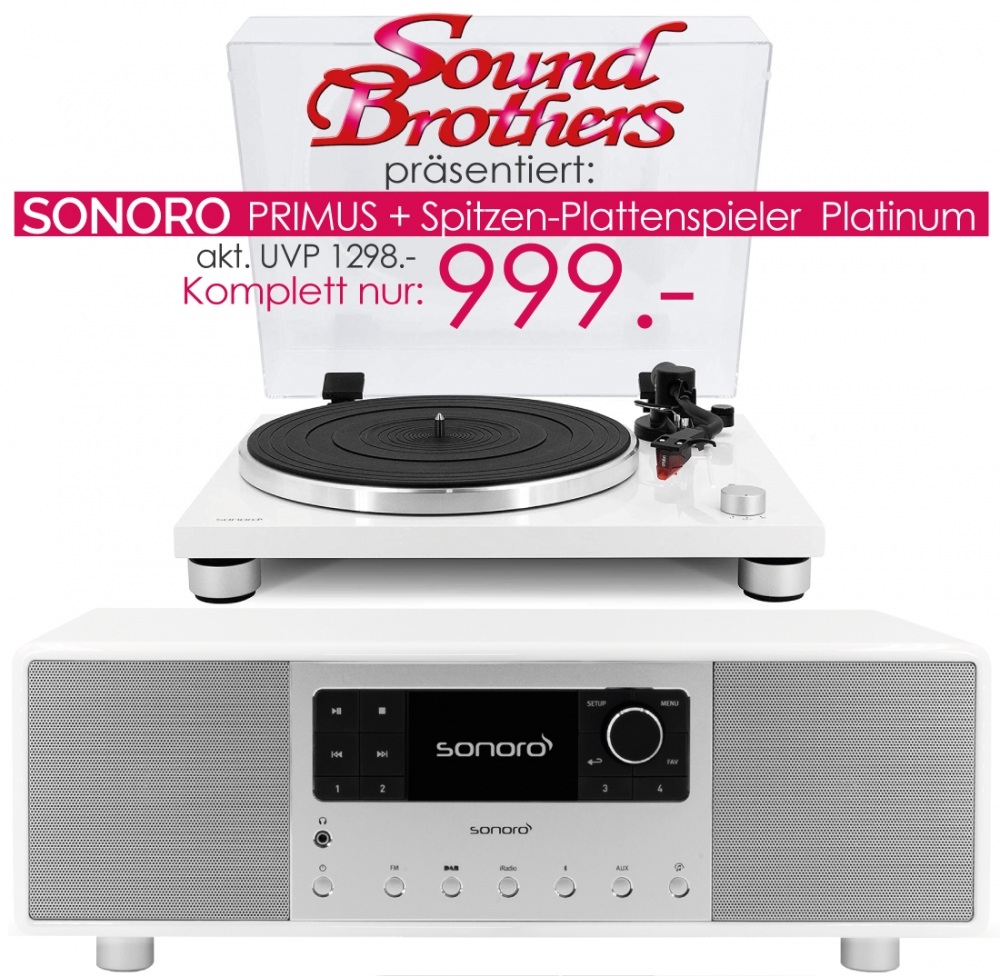 Bild 1 von SONORO Digital/Analoges Traum-Set zum Super-Komplettpreis  / (Farbe) Mattweiß