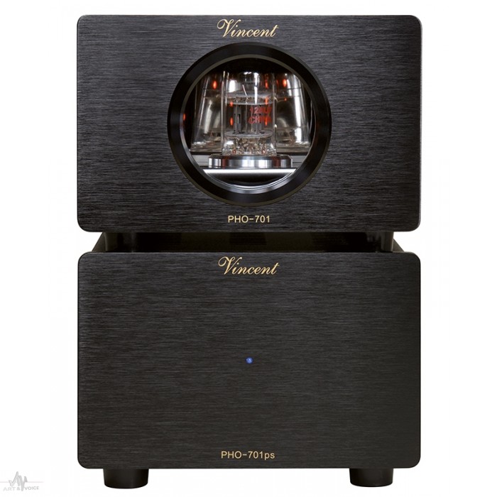 Bild 1 von VINCENT PHO-701. High-End Phono-Vorverstärker. MC/MM. Röhren-Hybrid! Separates Netzteil!