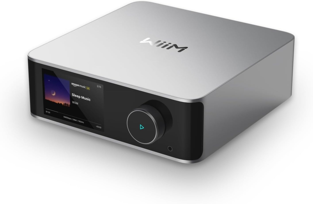 Bild 1 von WiiM Amp Ultra. Neuheit 2025! 2 x 200 W/4 Verstärker und integr. WiiM Ultra-Streamer  / (farbe) Silver