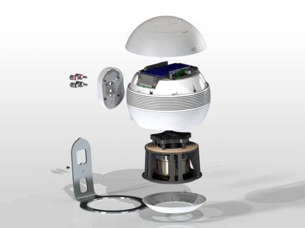 Bild 1 von CABASSE The Pearl Sub. Der 1000 Watt Design-Subwoofer mit 2 x 300 W für Satelliten