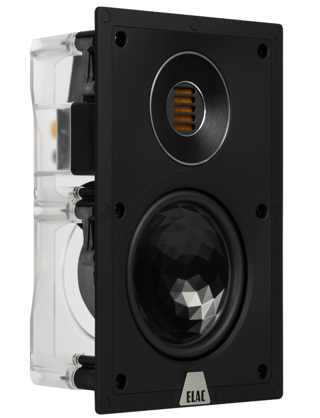 Bild 1 von Elac Vertex III IC-VJ63-W. Einbaulautsprecher (10 cm Tiefe) JET Hochtöner. Höhe 32 cm. 2 Systeme.