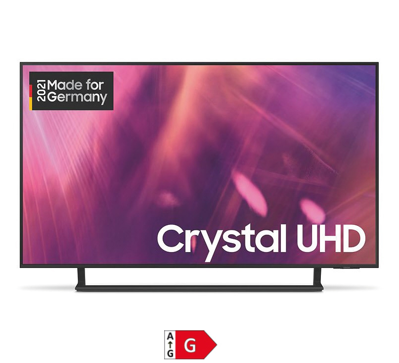 Bild 1 von Samsung GU43AU9079U. Ultraflacher Design-TV. 109 cm.  4K/HDR. Inkl. HD+.  Aktion bis 31.5.22