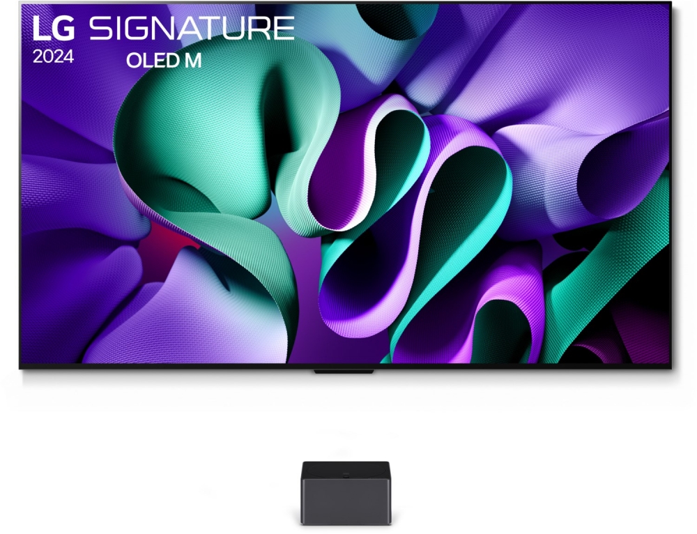 Bild 1 von LG 97M49. Der größte Serien-OLED.  245 cm Diagonale. Der Beste! 1 Connect. 5000€ Cashback = 19999,-!