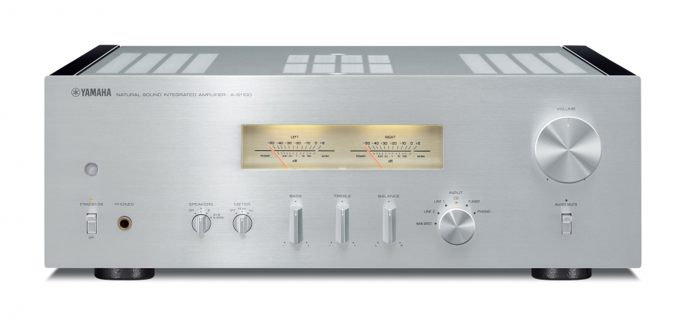 Bild 1 von YAMAHA AS-1200 HighEnd-Vollverstärker. Mit Ringkern-Trafo! Cashback 200,--!  / (Farbe) Silber