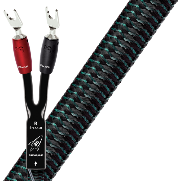 Bild 1 von Audioquest Rocket 88. Lautsprecherkabel der High-End-Klasse inkl. Bananas/Kabelschuhe  / (Länge) 2 x 3 Meter