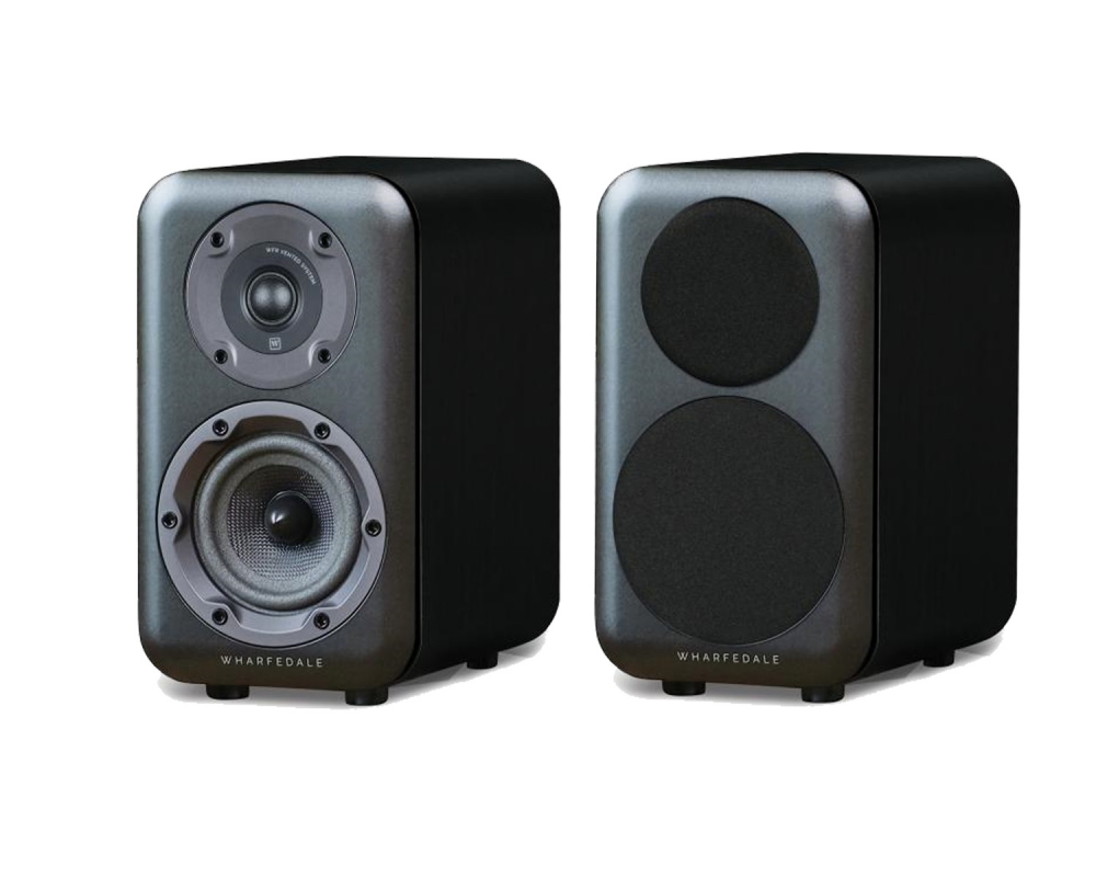 Wharfedale Regallautsprecher D310 Schwarz Paar