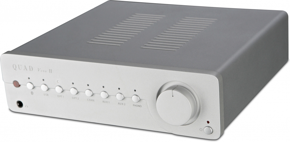Bild 1 von QUAD Vena  II Play. Audiophiler Streaming-Vollverstärker. Sound Brothers-Tipp!  / (Farbe) Alu-Silver