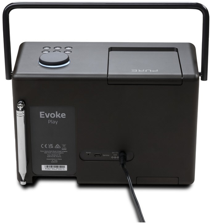 Bild 1 von PURE Evoke Play. Der klangstarke Alleskönner! Edles KVADRAT-Design! 40 W! DAB+! Spotify Connect! BT!