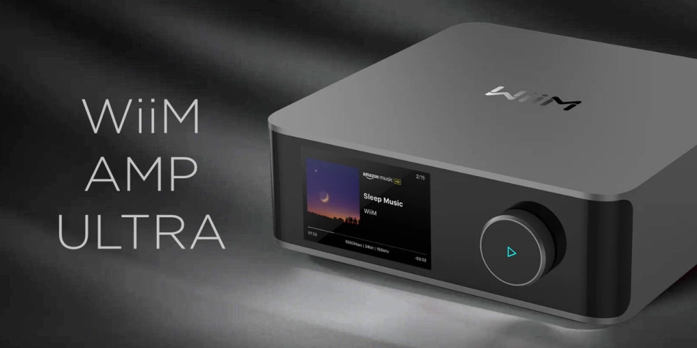 Bild 1 von WiiM Amp Ultra. Neuheit 2025! 2 x 200 W/4 Verstärker und integr. WiiM Ultra-Streamer