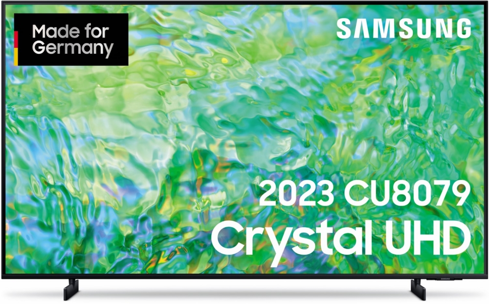 Bild 1 von SAMSUNG GU-75CU8079. 189 cm 4K/HDR-TV. Schlankes Air Slim-Design.  100,- Sofortabzug = 899,-