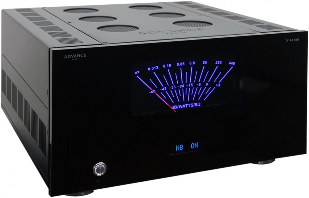 Bild 1 von ADVANCE PARIS X-A 1200 MONO-Endstufe der Referenzklasse. 700 Watt sinus/4 O.  51 Pfund . Aussteller