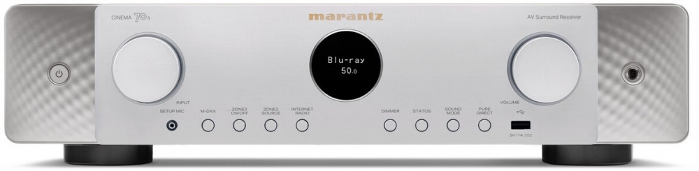 Bild 1 von MARANTZ Cinema 70S. Flacher 7.2 AV-Receiver d. Spitzenklasse. Edles Industrie-Design!
