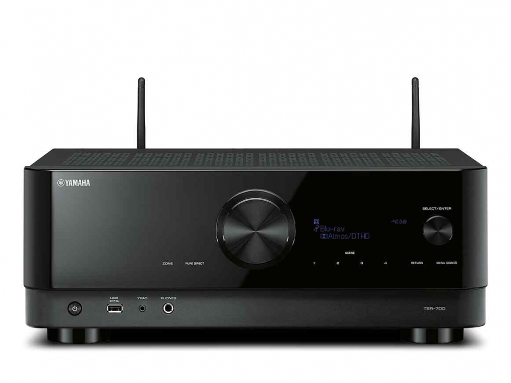 Bild 1 von YAMAHA TSR-700. Fachhandelsmodell. 4 Jahre Garantie. 7.2. Musiccast. DVB-T.  Plus CB 75€ = 524€