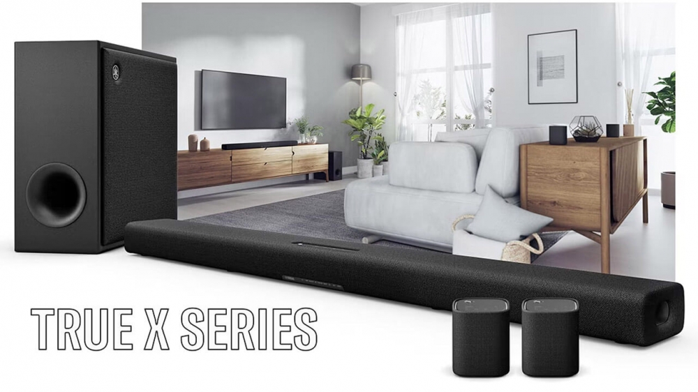 Bild 1 von YAMAHA True X Surround 50A. Soundbar, Sub, 2 x Rear. Kabellos! Super-Paket mit Direktabzug!
