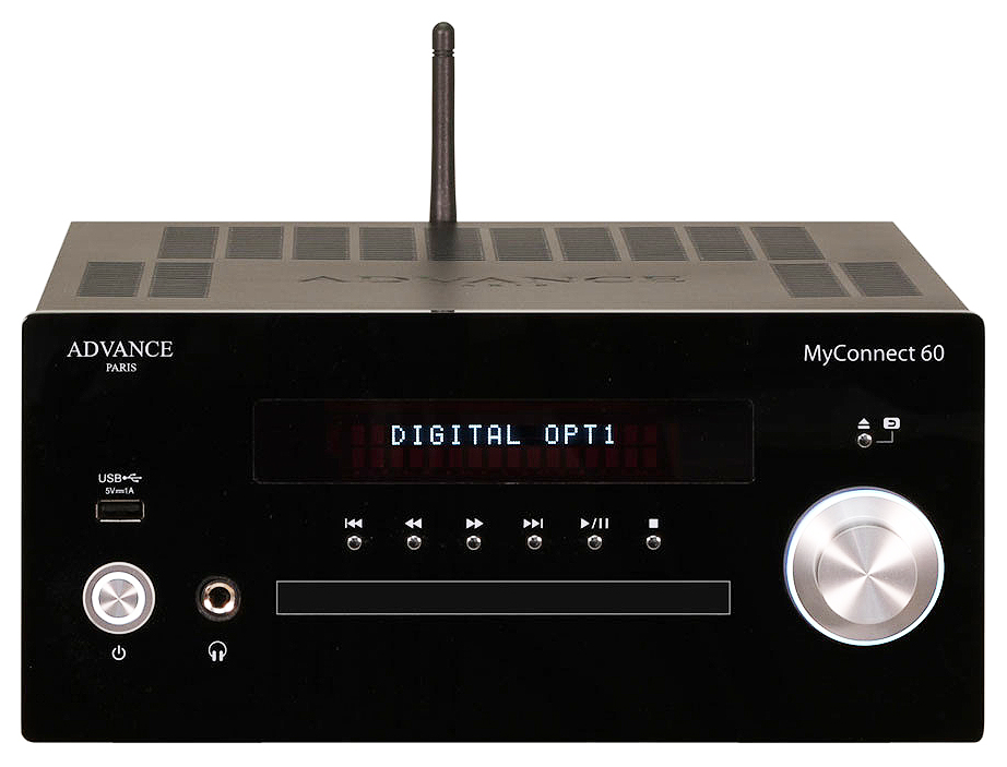 Bild 1 von Advance Paris My Connect 60. Die eierlegende Wollmilchsau: Top-Verstärker mit CD, DAB+-,  Streaming!