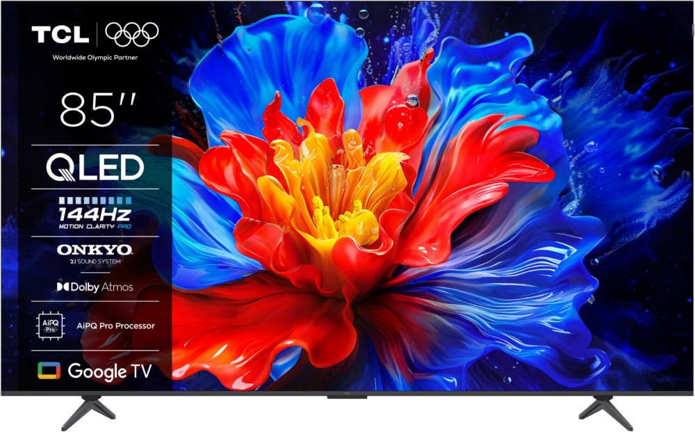 Bild 1 von TCL 85P89K. 215 cm QLED-TV. 144 Hz. AiPQ-Prozessor. Super Start-Preis!!