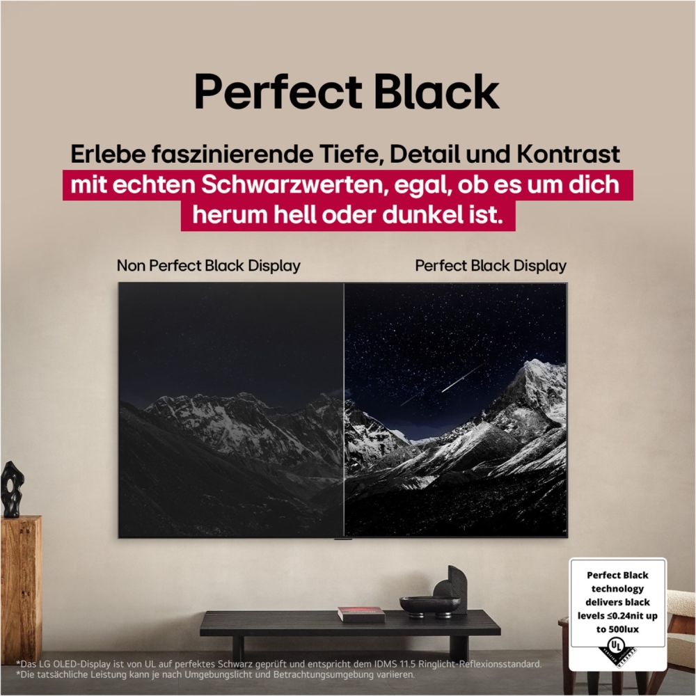 Bild 1 von LG 55G58LW.  RGB-Tandem-OLED! 139cm. Gallery Design. Integr. Wandhalterung.  Inkl. Direktabzug!