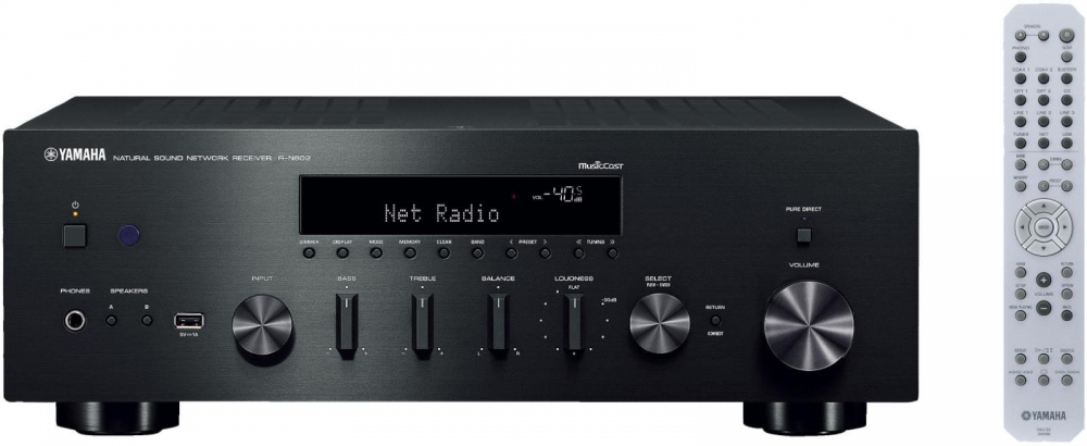 Bild 1 von YAMAHA/QUADRAL HiFi-Paket. YAMAHA Netzwerk-Receiver R-N 602 mit QUADRAL Ascent 20 LE. Spitzenklang!