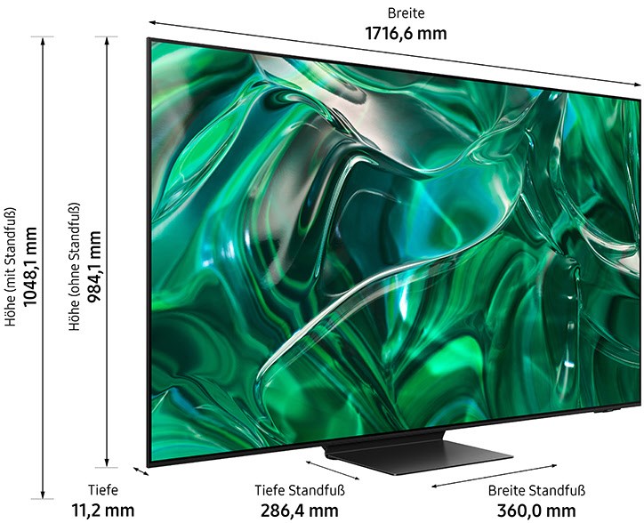 Bild 1 von SAMSUNG GQ77S95C. QD-OLED. 195 cm. Neuheit! One-Connect-Box! Aussteller. 2 Jahre Garantie!