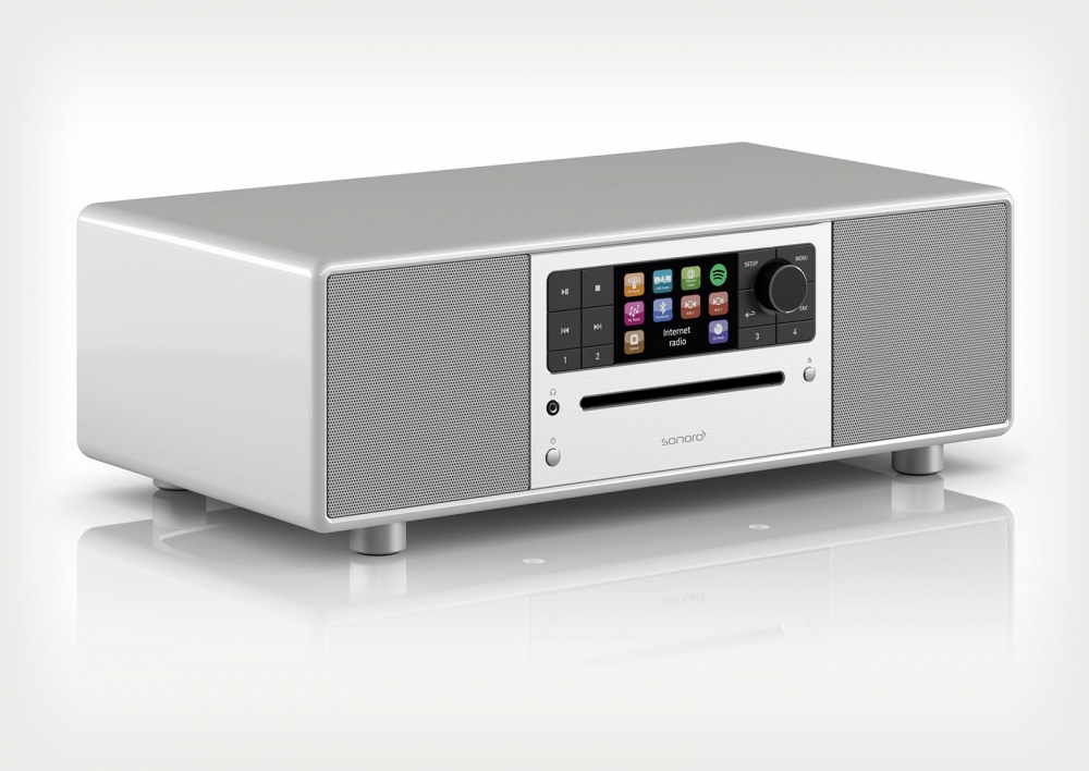 Bild 1 von SONORO PRESTIGE. Das All-in-One-Wunder. Inkl. CD. Klangstark. Einfach zu bedienen!  / () Silber Hochglanz - Silber