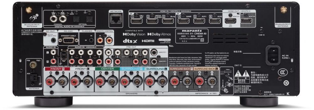 Bild 1 von MARANTZ Cinema 60. Neuheit! 7.2 AV-Receiver der Spitzenklasse im edlen Industrie-Design! START-DEALZ