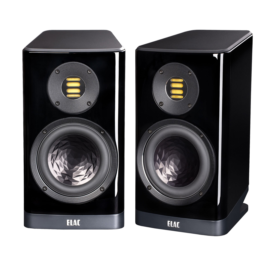 Bild 1 von ELAC VELA BS 403 Mk2(Stück) Jetzt noch besser mit JET-6 Bändchen-Hochtöner!  / () Schwarz Lack Hochglanz