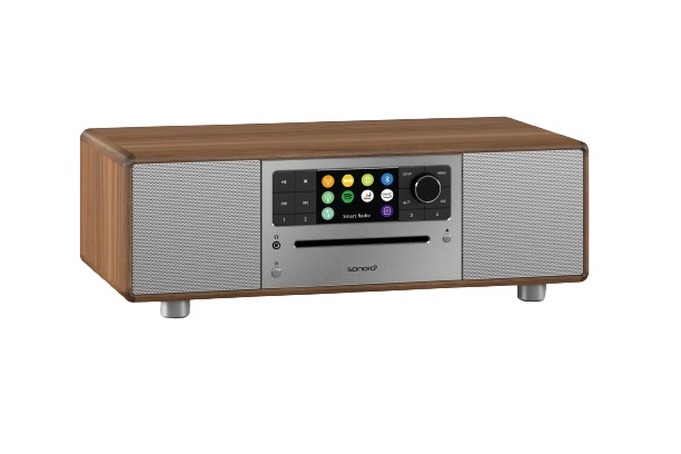 Bild 1 von SONORO PRESTIGE. Das All-in-One-Wunder. Inkl. CD. Klangstark. Einfach zu bedienen!  / () Walnuß - Silber