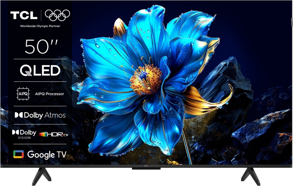 Bild 1 von TCL 50 P79K. 127 cm Diagonale. 4K/QLED-TV mit AiPQ Bildverbesserer (KI). Google-TV! Start-Dealz 2026