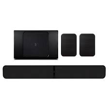 Bild 1 von Bluesound Pulse Soundbar +. Brandneue Top-Soundbar. schwarz o.weiß. Pakete mit Sub u. Rear!  / (Farbe) schwarz mit Subwoofer + Flex 2i
