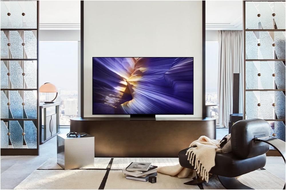 Bild 1 von SAMSUNG GQ 83S93F. Neuheit 2025. OLED-Premium TV. 209 cm. GLARE FREE! Aktuellen Tiefpreis erfragen.