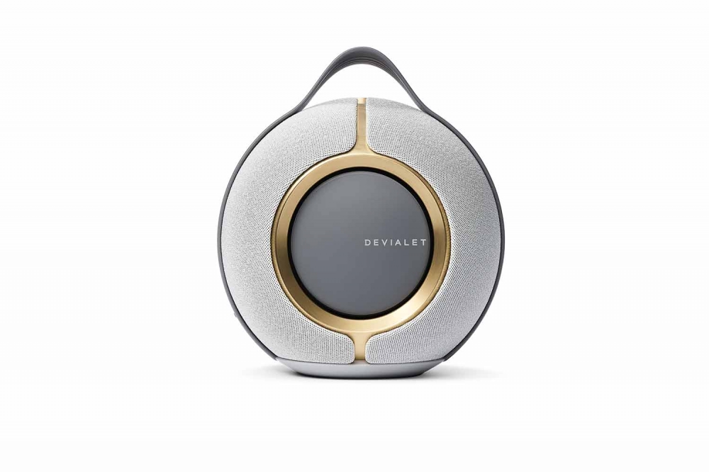 Bild 1 von DEVIALET Mania. Der erste portable Bluetooth und Streaming-Lautsprecher in DEVIALET-Qualität. 176 W!  / (Farbe) Opéra. Gold-plated