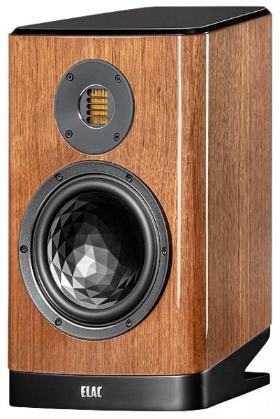 Bild 1 von ELAC VELA BS 404 Mk2(Stück) Die große Regalbox. Jetzt noch besser mit JET-6 Bändchen-Hochtöner!  / () Nussbaum Lack Hochglanz
