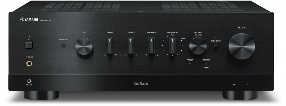 Bild 1 von YAMAHA R-N 800. Hochwertiger Streaming-Stereo-Verstärker. YPAO-Einmessung. 2 x 140/290 W. Opt. TV-In