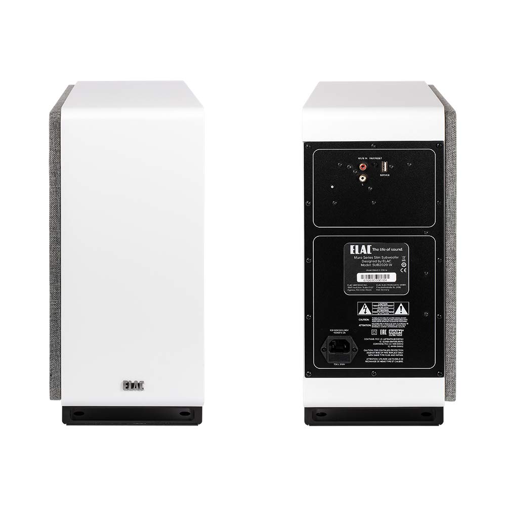 Bild 1 von Elac Vertex Muro 2020. Superschlanker, hochwertiger Aktiv-Subwoofer. 500 Watt. App-Einmessung!