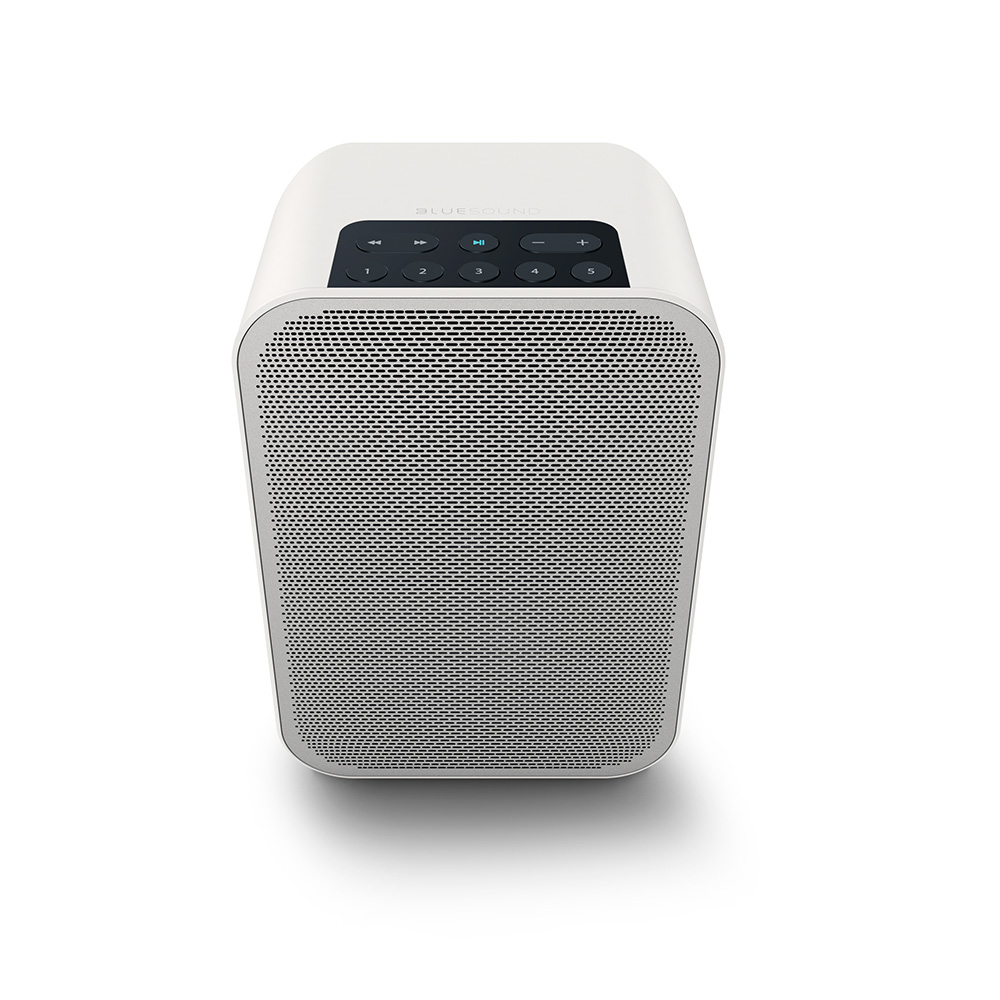 Bild 1 von Bluesound Flex 2i. Portable, flexible Spitzen-Streamingbox. Ideal auch als Rearspeaker z.Soundbar+!  / (Farbe) weiß