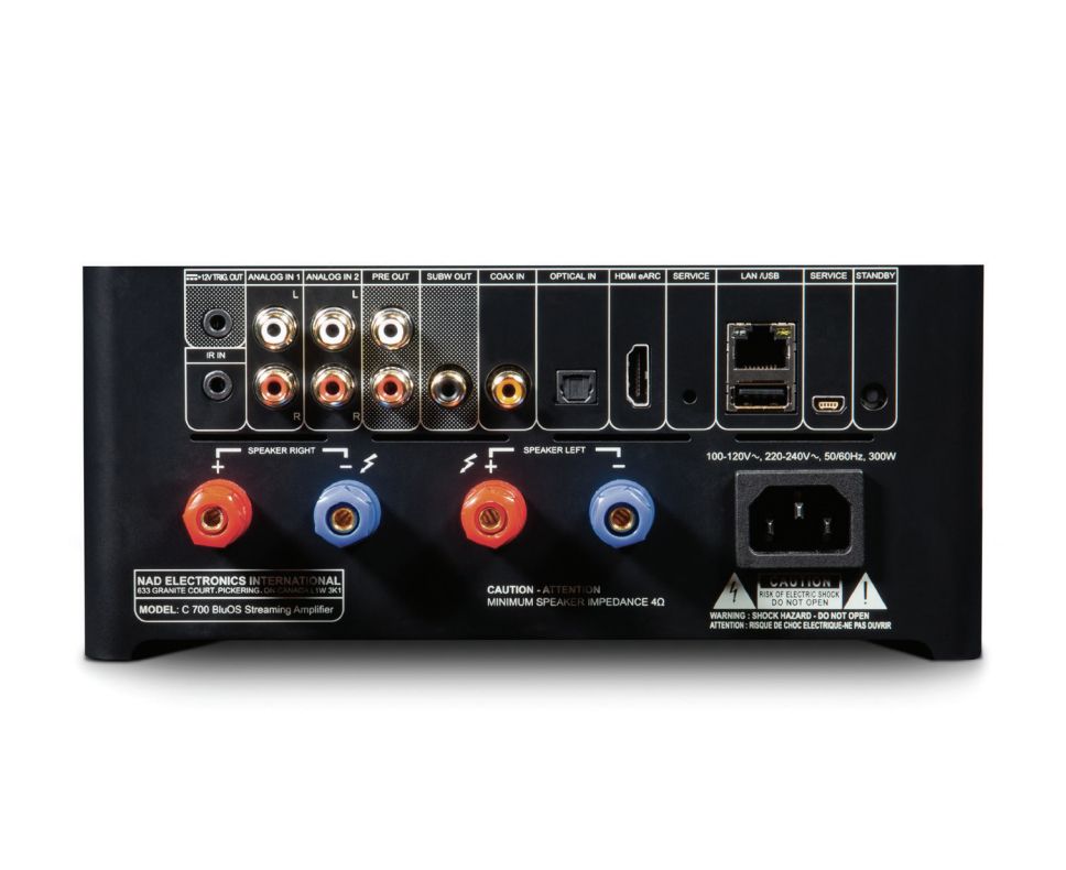 Bild 1 von NAD C-700. Vollverstärker mit BluOs-Streaming der  Spitzenklasse im herausragenden Design!